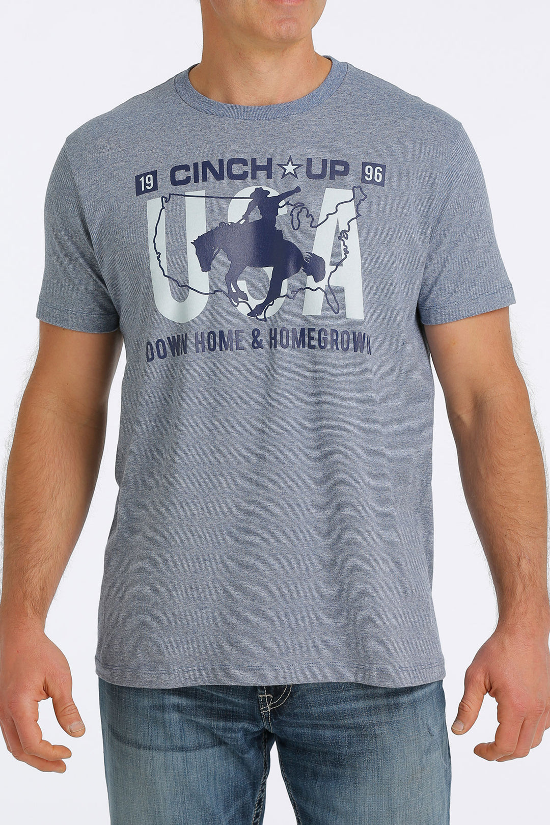 Cinch Men's T-Shirt - Light Blue