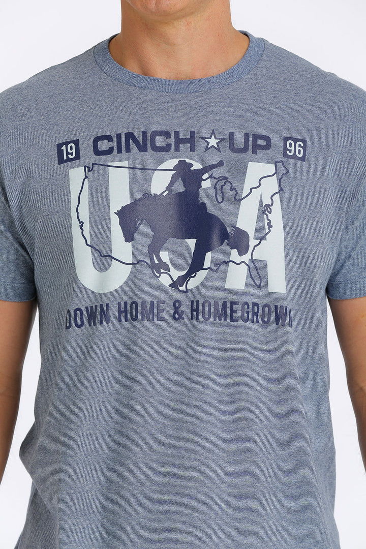 Cinch Men's T-Shirt - Light Blue