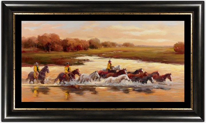 Through the Silver Stream Canvas Giclee