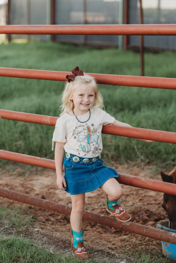Circle Concho Belt