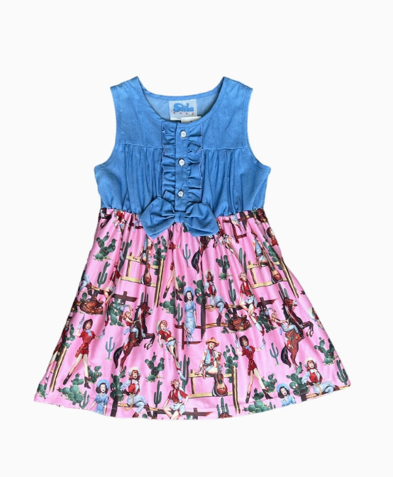 Denim & Pin Up Dress