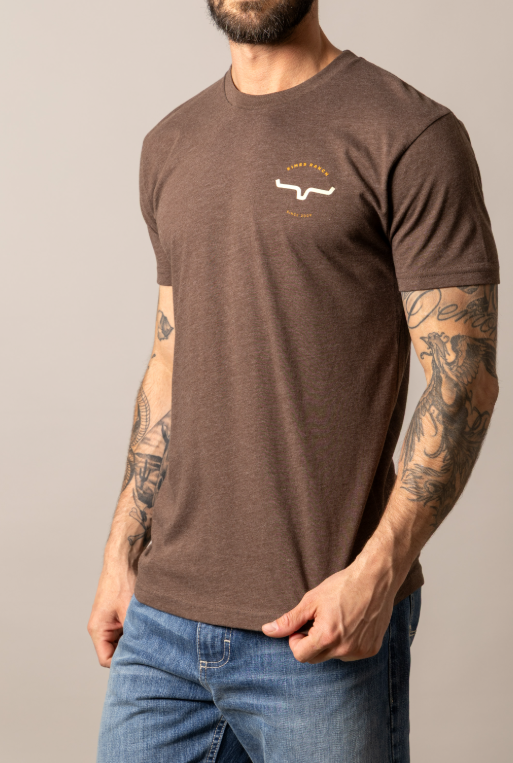 Kimes Ranch Men's Tee - Espresso