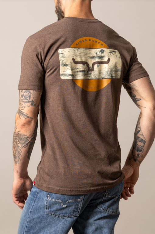 Kimes Ranch Men's Tee - Espresso