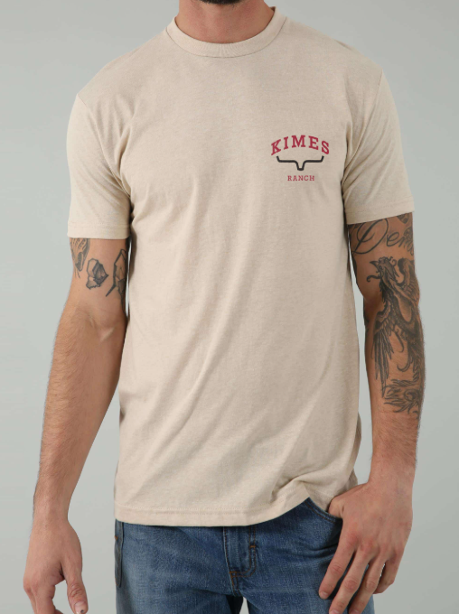 Kimes Ranch Men's Tee - Sand