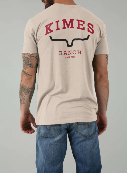 Kimes Ranch Men's Tee - Sand