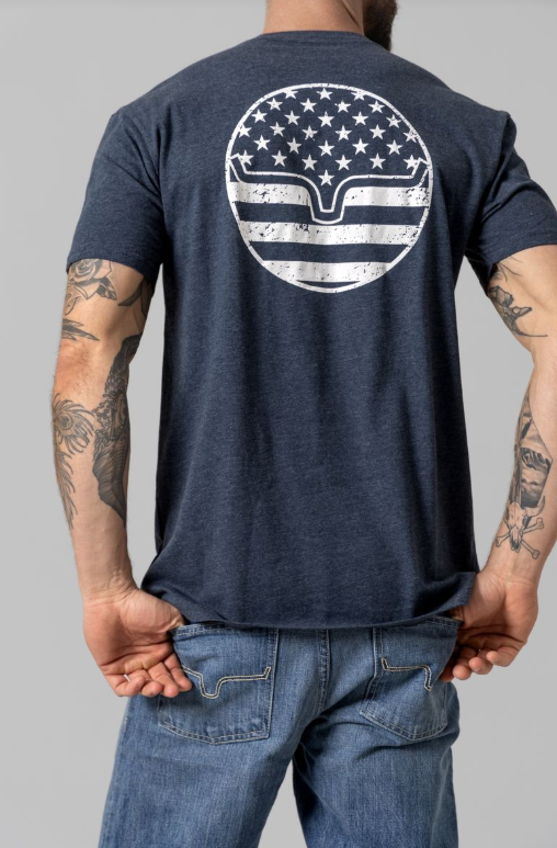 Kimes Ranch Men's Tee - American Bullseye