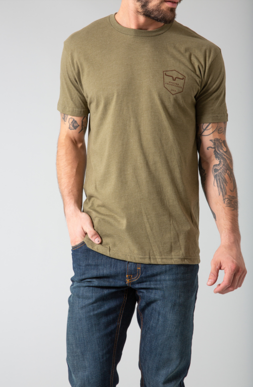 Kimes Ranch Men's Tee - Military Green
