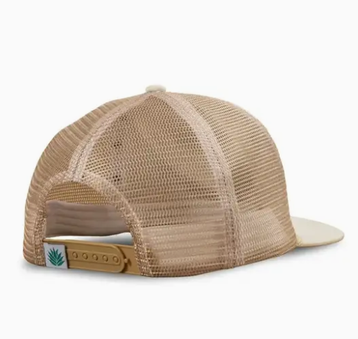 Sendero - Unisex "Cowboy Hat" Cream Snapback