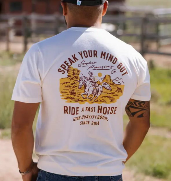 Sendero - Men's Ride A Fast Horse Tee