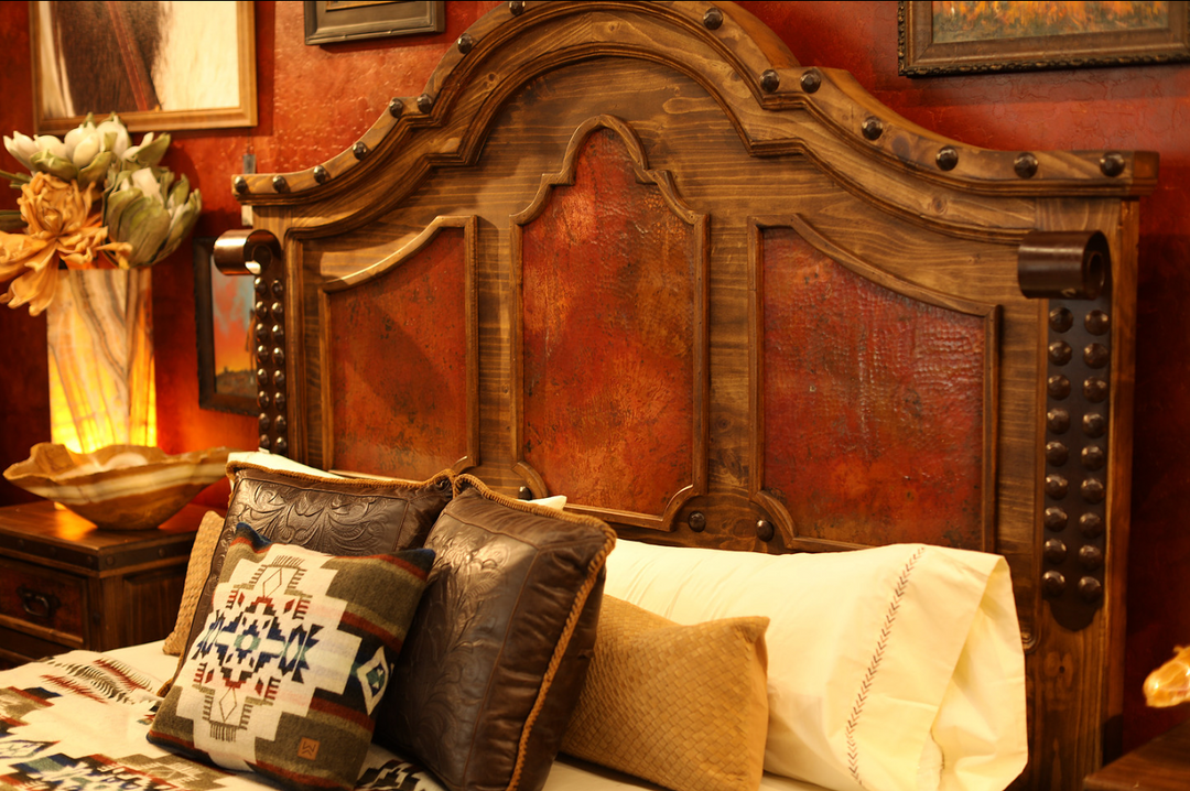 Red Rock Copper King Bed