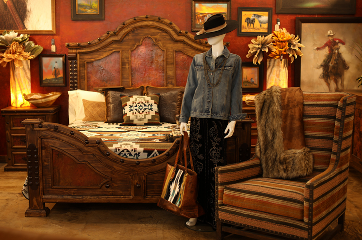 Red Rock Copper King Bed