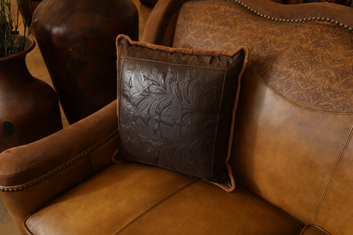 Alisynn Leather Conversational Sofa