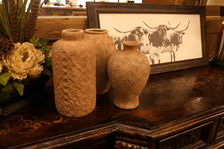 Textured Ceramic Vase (Medium)