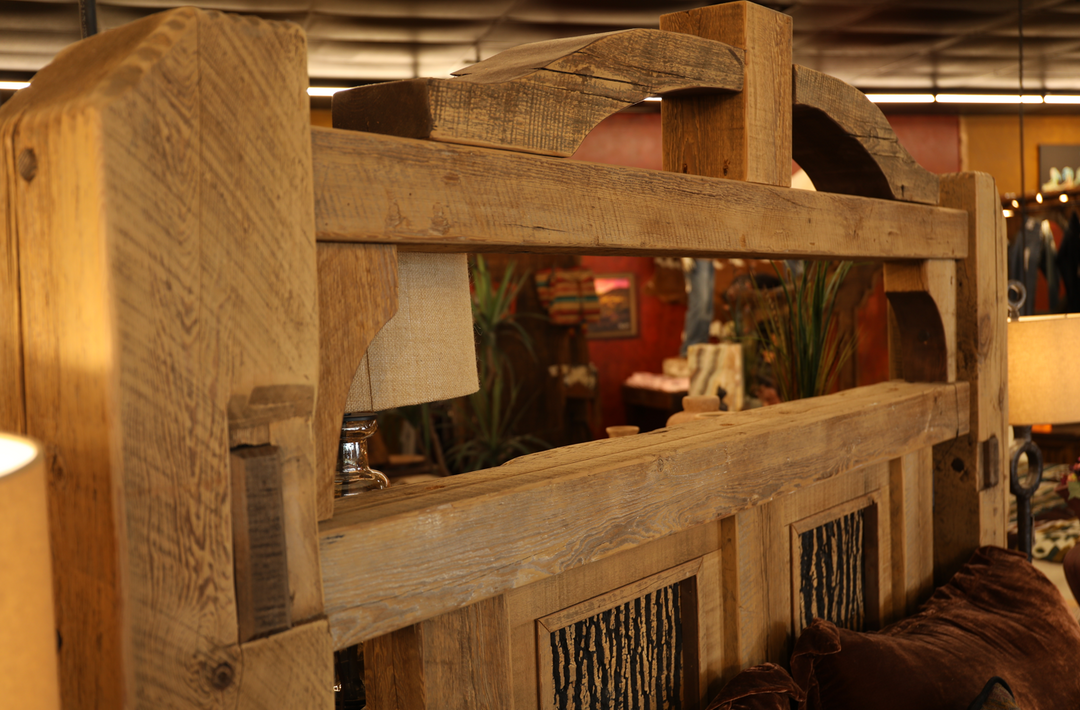 Reclaimed Timber & Bark Bed