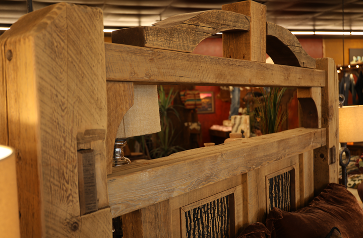 Reclaimed Timber & Bark Bed