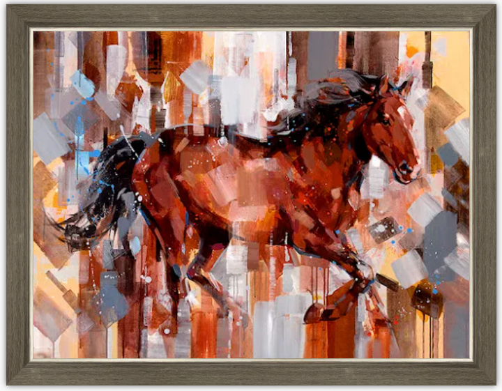 Wild at Dusk Canvas Giclee