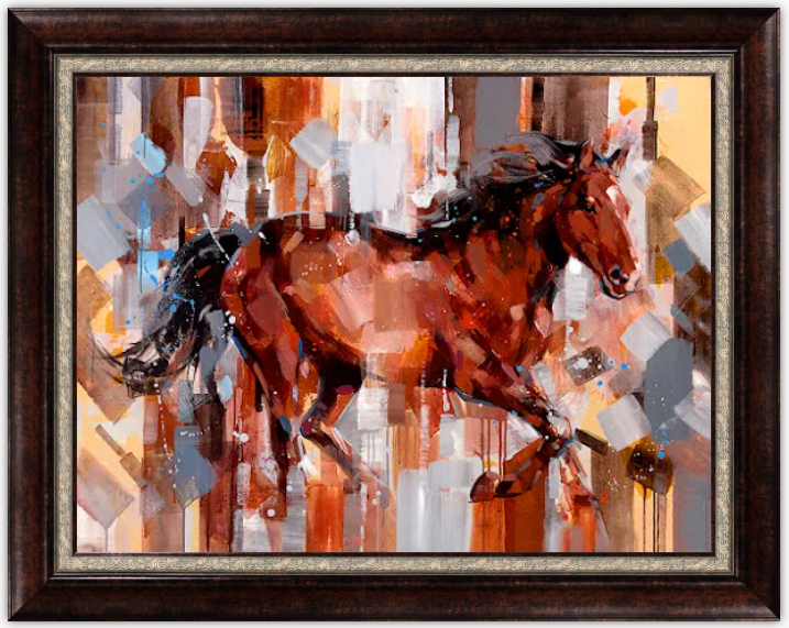 Wild at Dusk Canvas Giclee