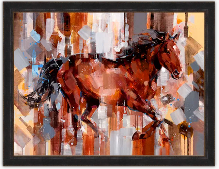 Wild at Dusk Canvas Giclee