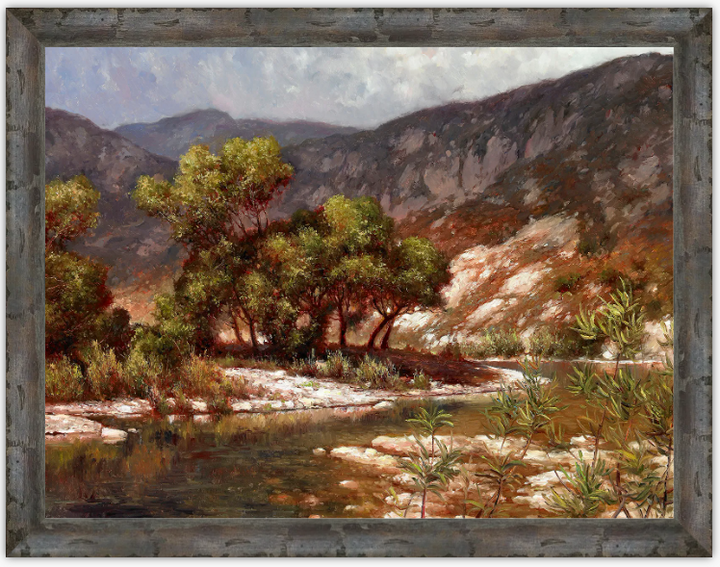 Western Washlands Canvas Giclee