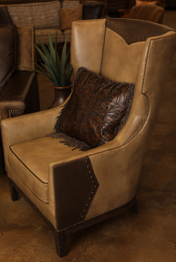 Forepaugh Peak Wingback Accent Chair