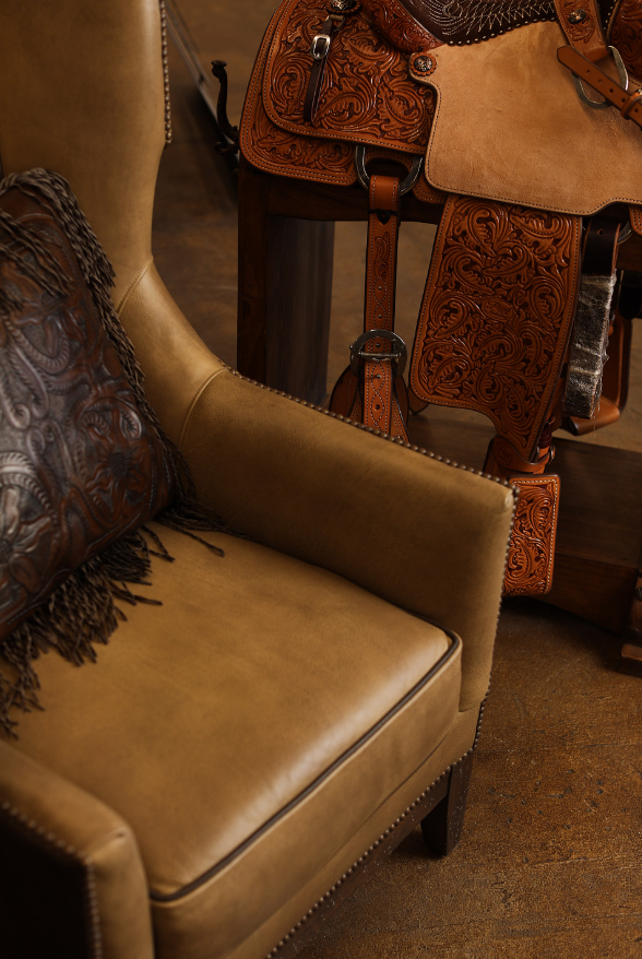 Forepaugh Peak Wingback Accent Chair