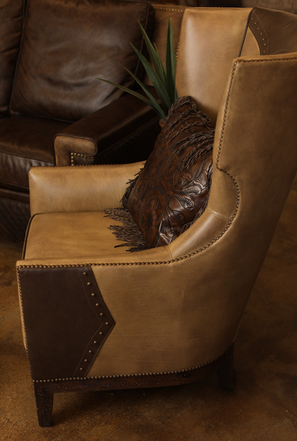 Forepaugh Peak Wingback Accent Chair