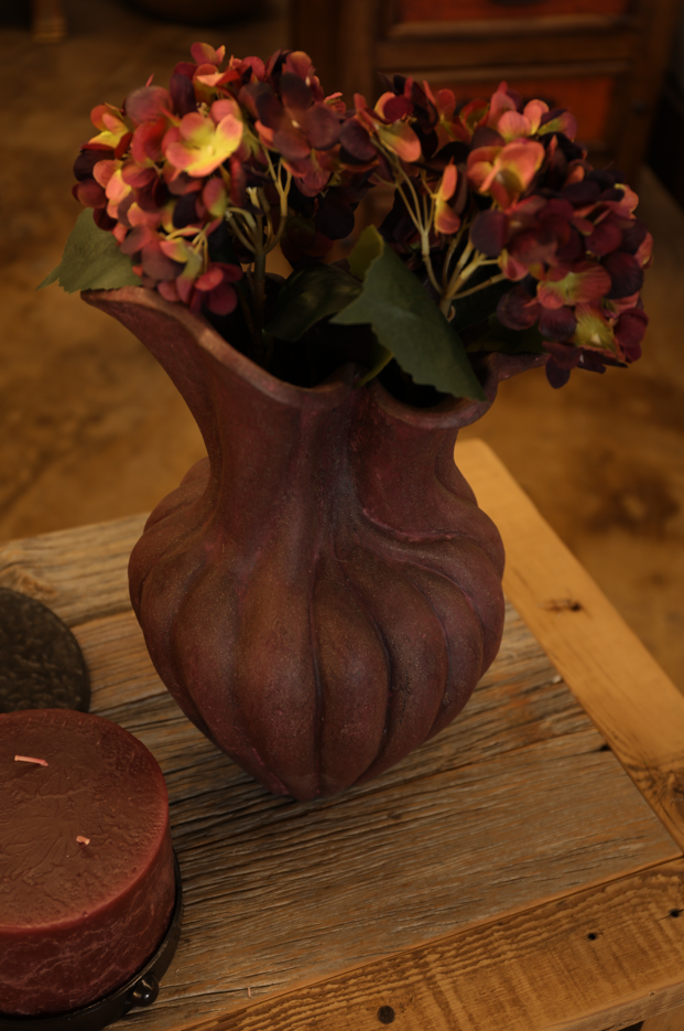 Handcrafted Vase in Mulberry