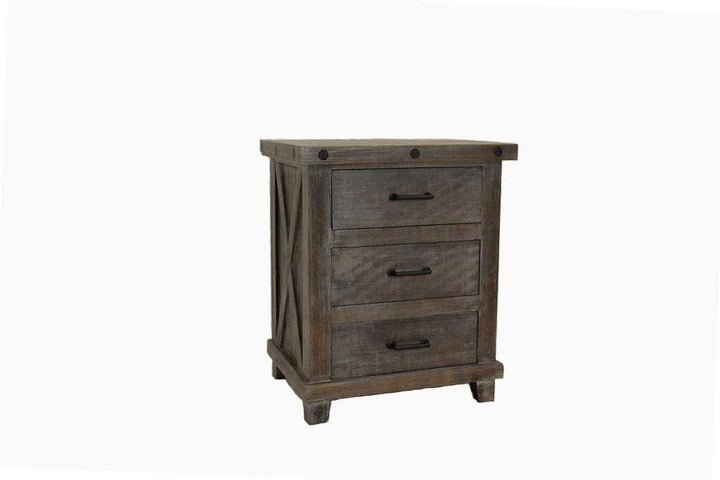 Stone Creek Industrial Nightstand