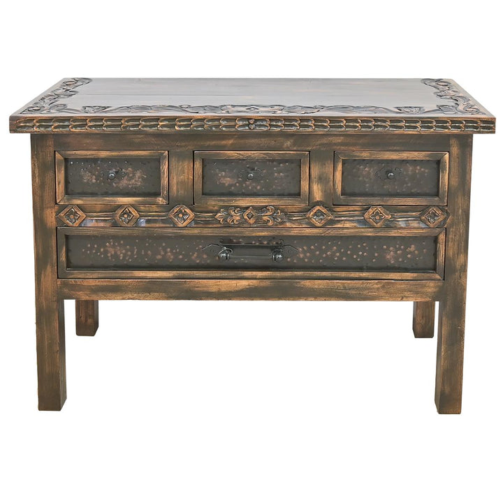 Arrowhead 4 Drawer Console Table