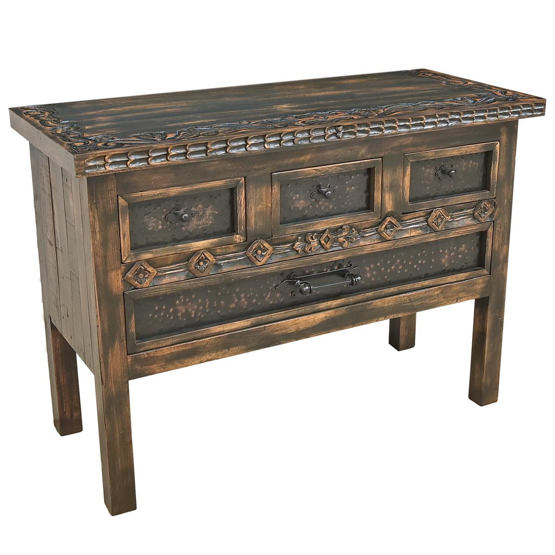 Arrowhead 4 Drawer Console Table