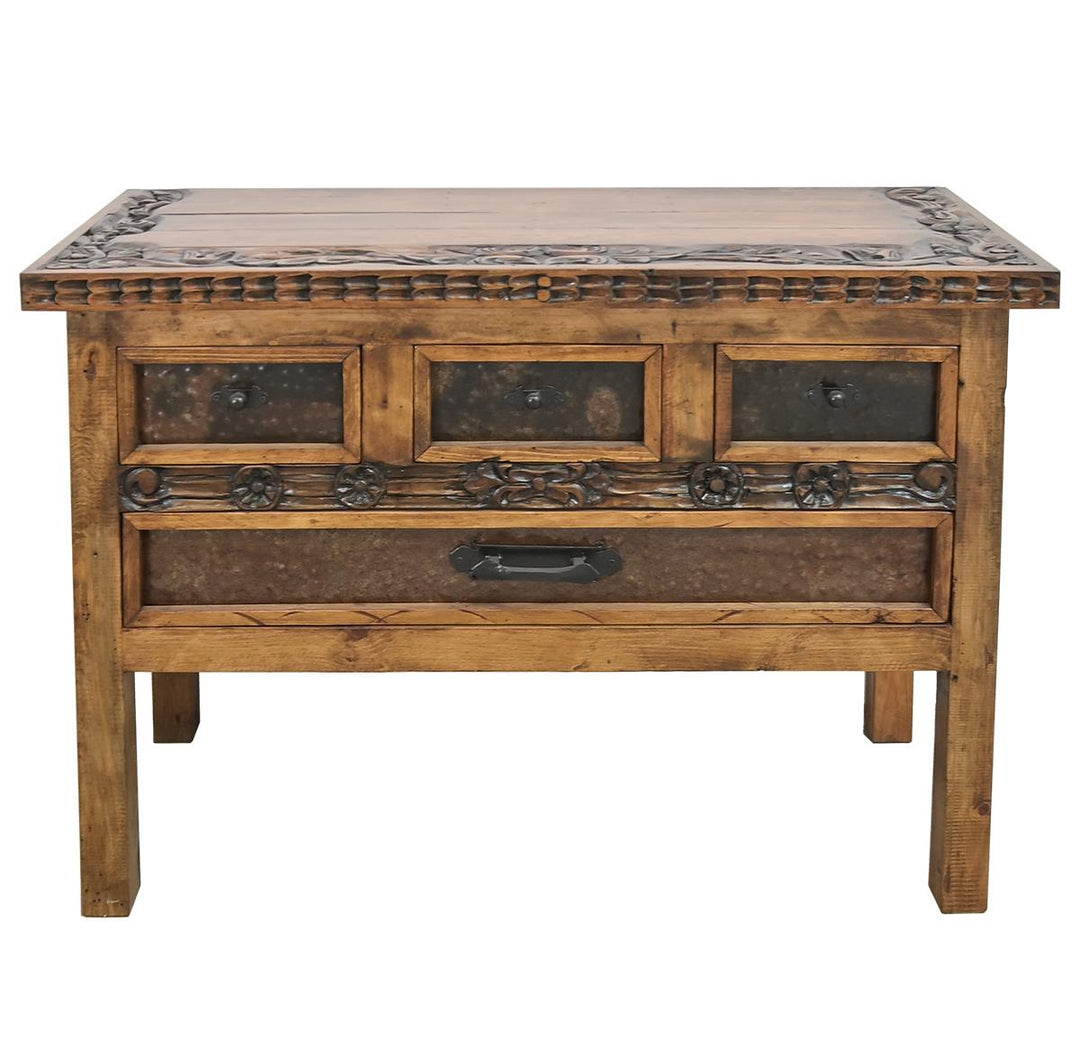 Arrowhead 4 Drawer Console Table