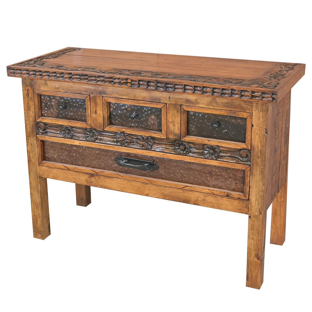 Arrowhead 4 Drawer Console Table
