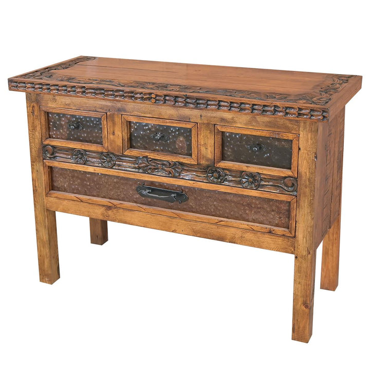Arrowhead 4 Drawer Console Table