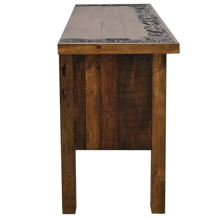 Arrowhead 4 Drawer Console Table