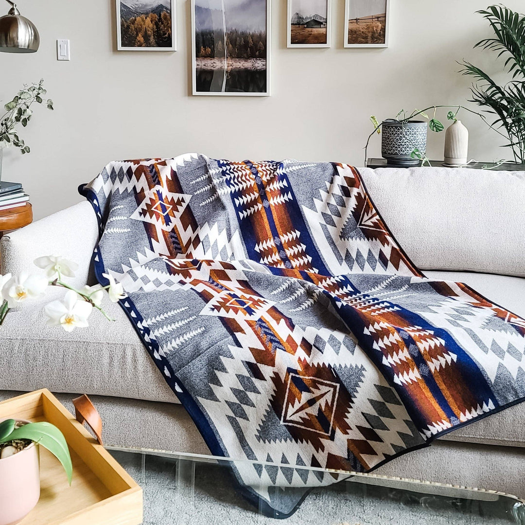 Mica Aztec Reversible Blanket