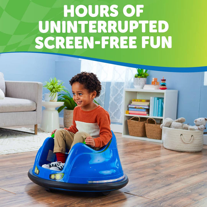 FunPark Electric Bumper Car 6V (V1) Blue/Green