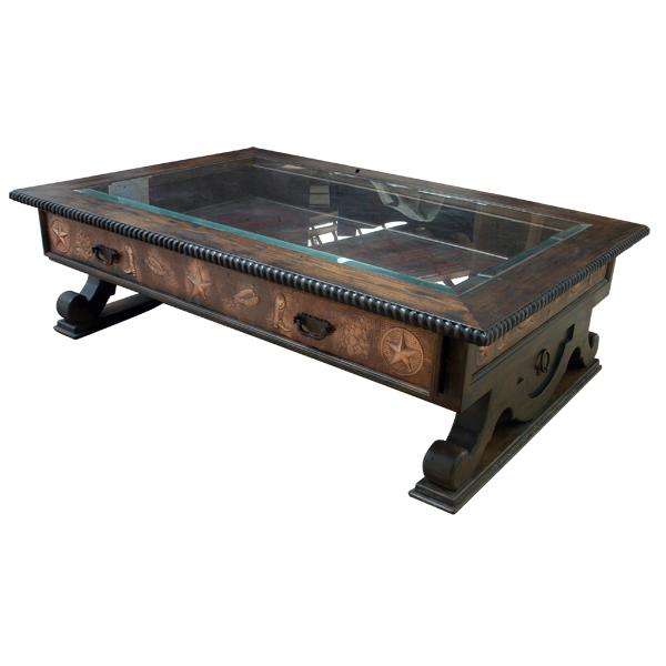 Handcrafted Western Style Coffee Table
