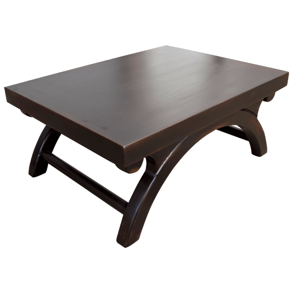 Handcrafted Western Style Coffee Table with Elegant Design and Customizable Features