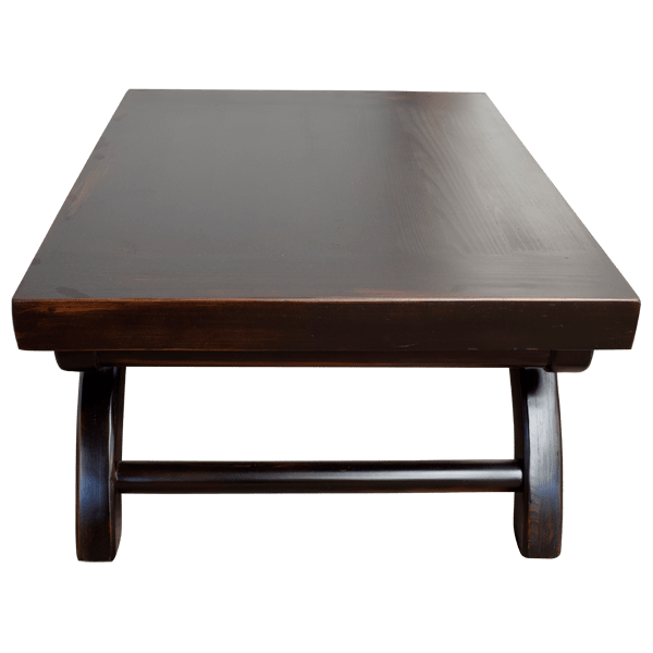 Handcrafted Western Style Coffee Table with Elegant Design and Customizable Features
