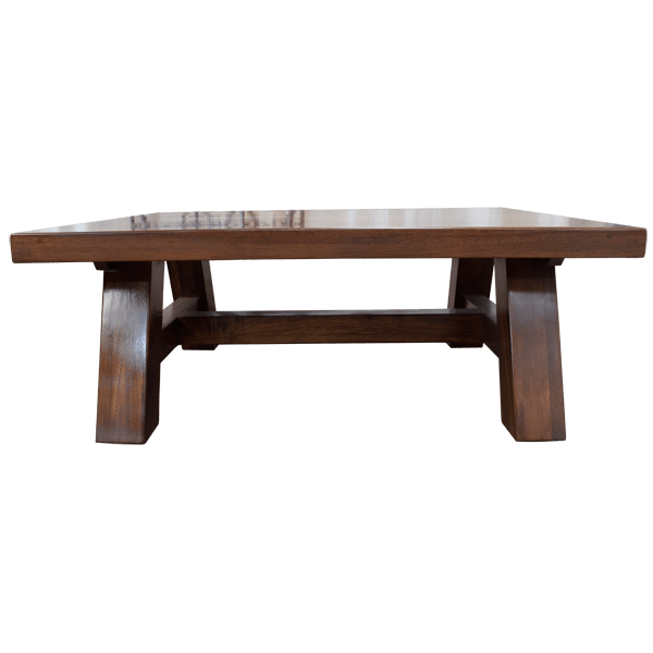 Handcrafted Solid Timber Coffee Table for Western Décor