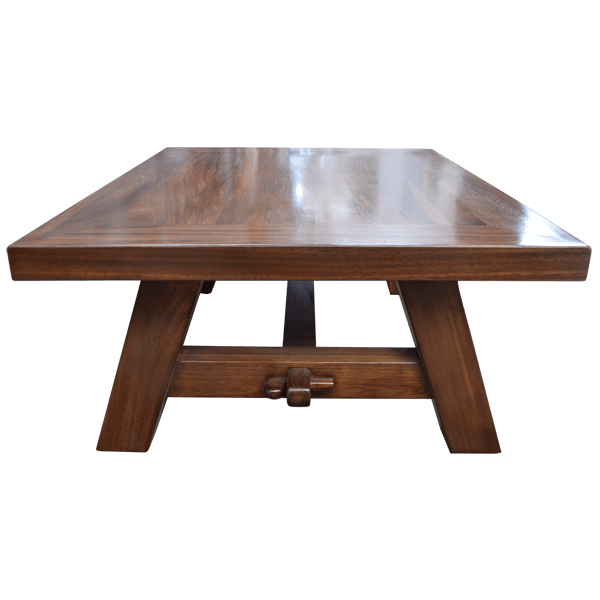 Handcrafted Solid Timber Coffee Table for Western Décor