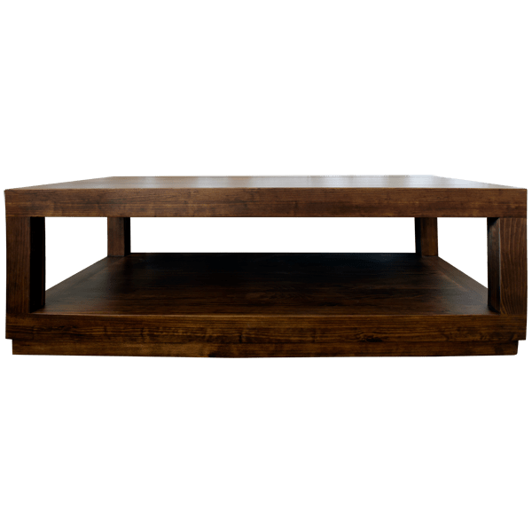 Handcrafted Solid Wood Coffee Table with Customizable Features