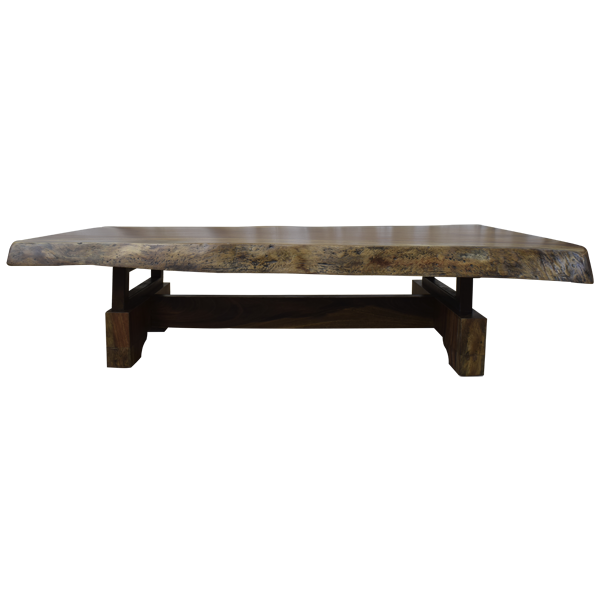 Natural Edge Wooden Coffee Table