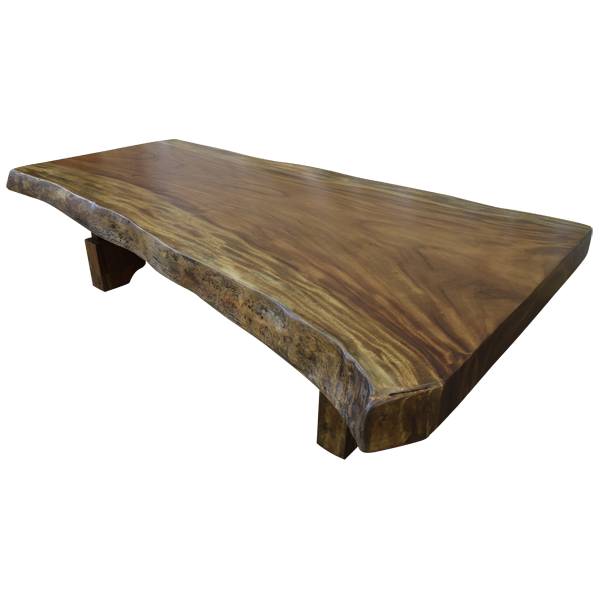Natural Edge Wooden Coffee Table