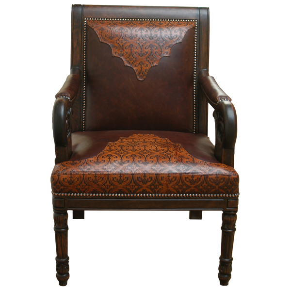 Boot Spur Transitional Dining & Side Chair