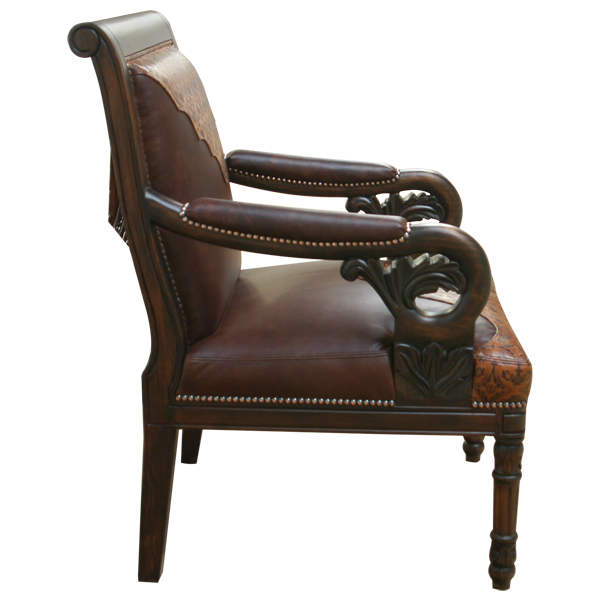 Boot Spur Transitional Dining & Side Chair