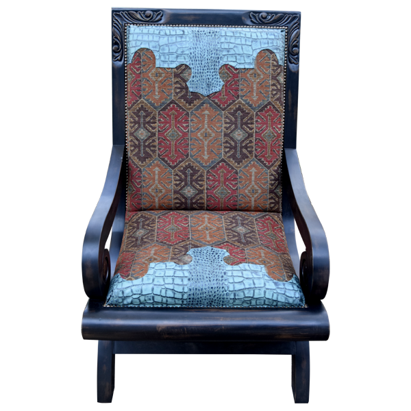 Saddleback Accent Chair