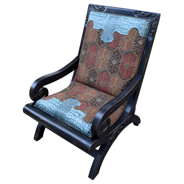 Saddleback Accent Chair