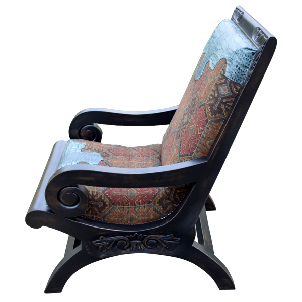 Saddleback Accent Chair