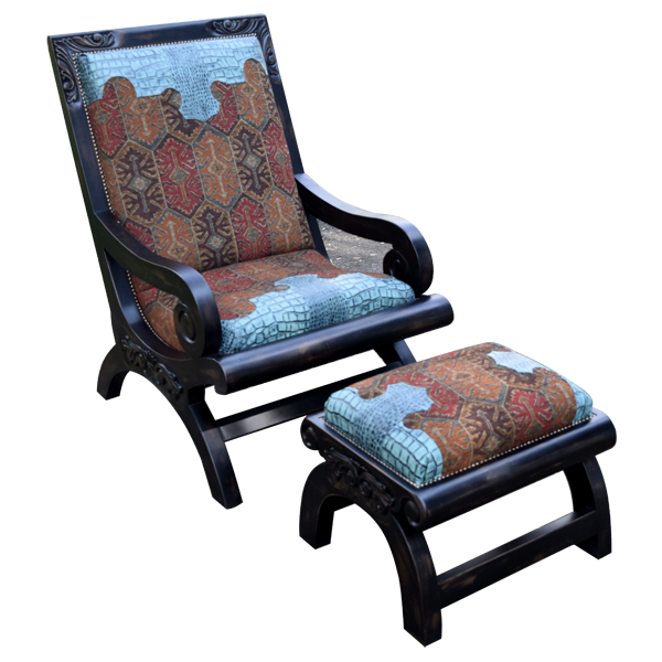 Saddleback Accent Chair